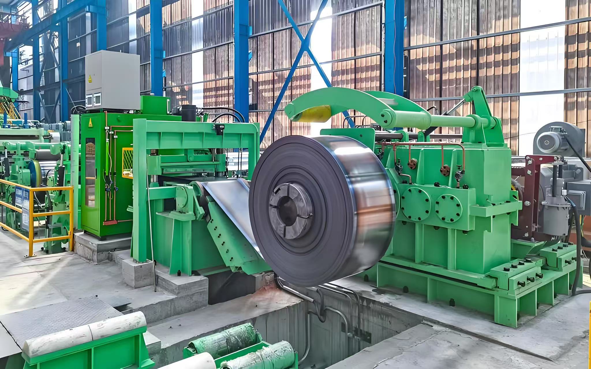 STEEL COIL PROCESSING MACHINE